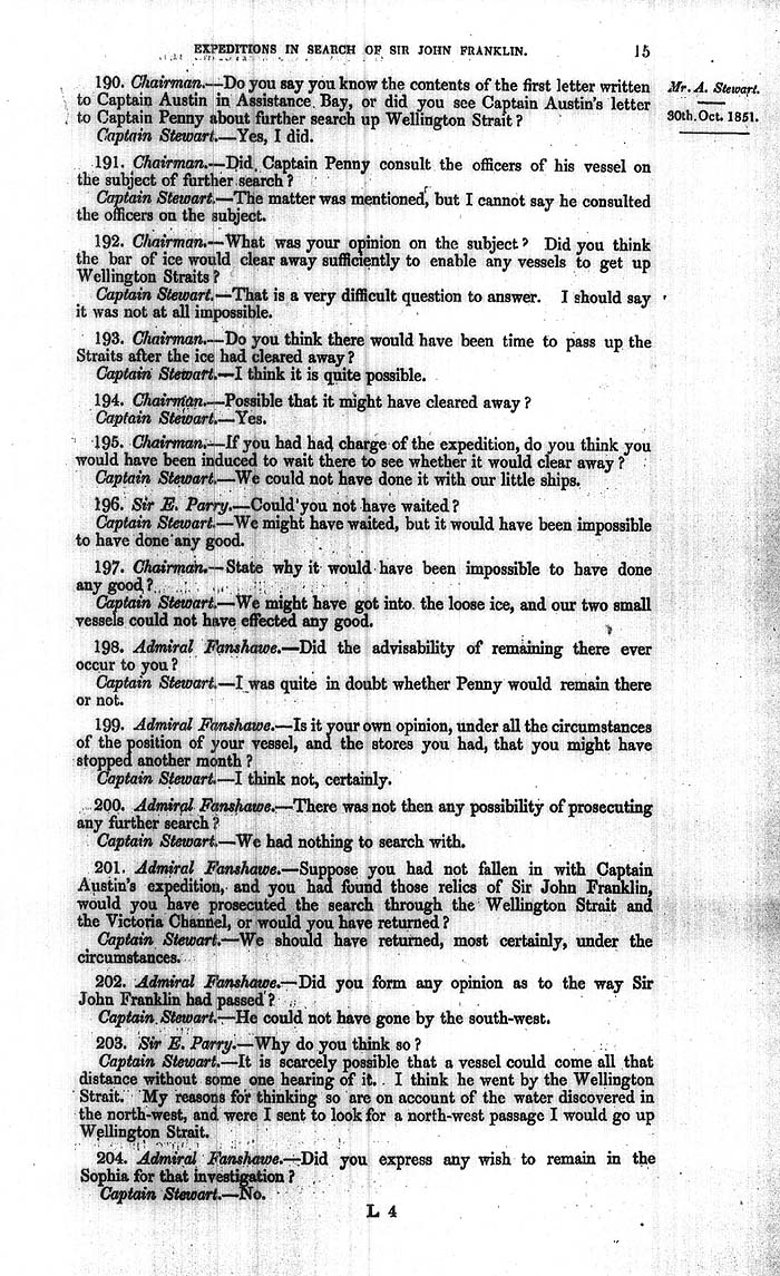 Arctic Blue Books: taylor 1852a, page 15