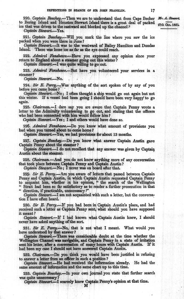 Arctic Blue Books: taylor 1852a, page 17