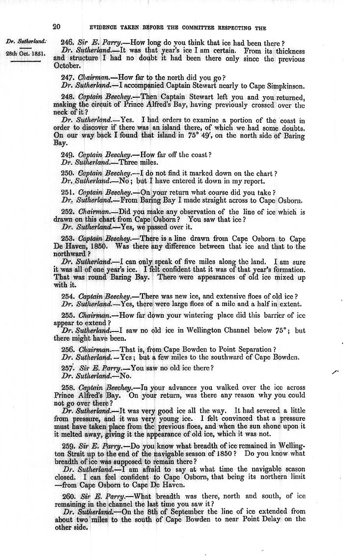 Arctic Blue Books: taylor 1852a, page 20