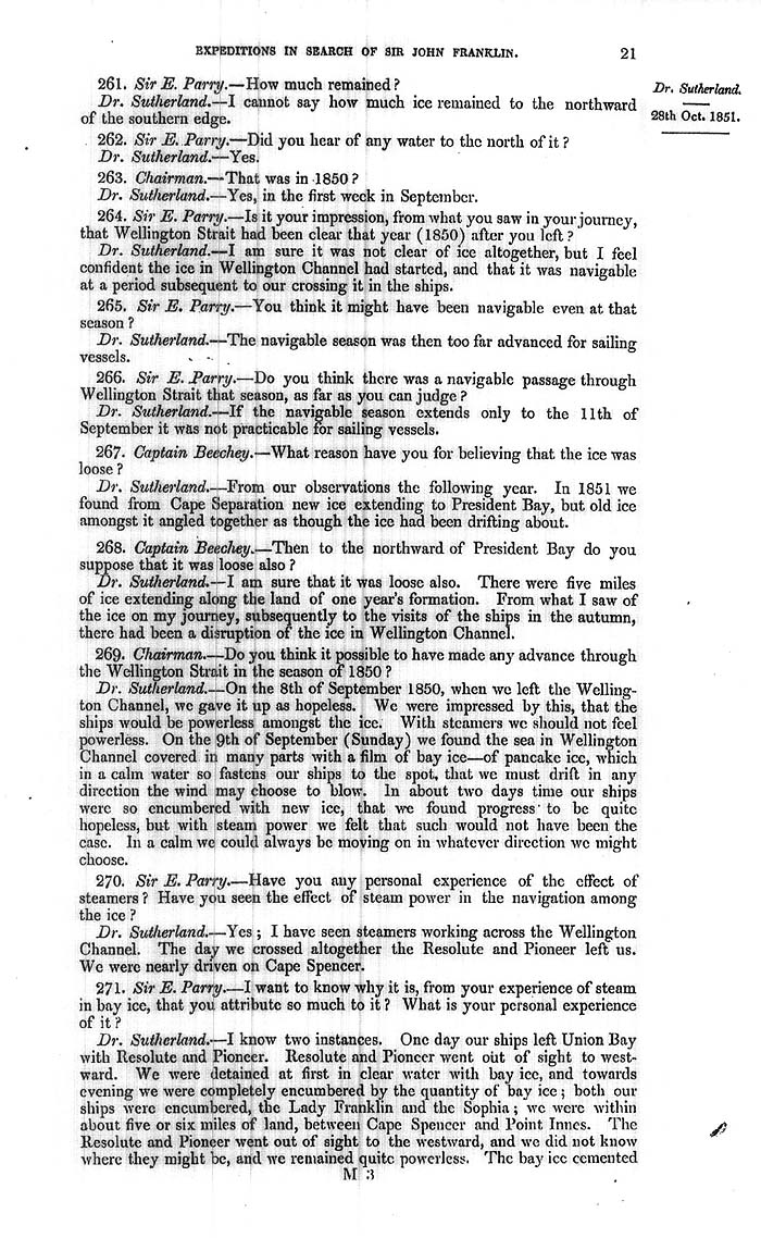Arctic Blue Books: taylor 1852a, page 21