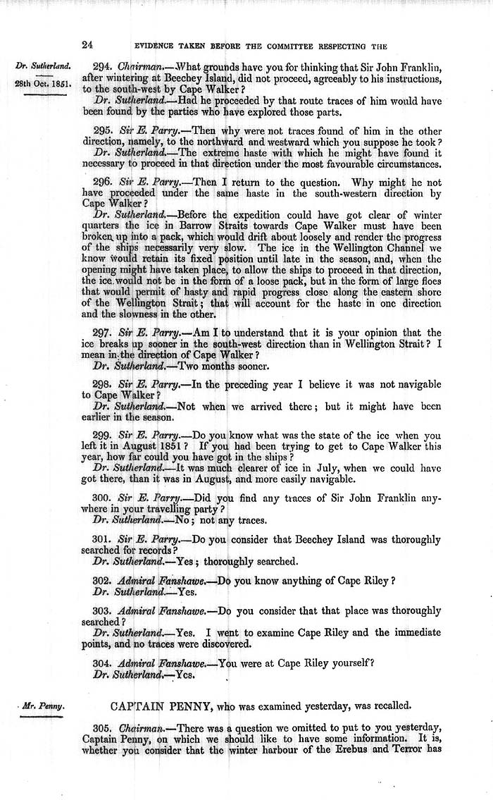 Arctic Blue Books: taylor 1852a, page 24