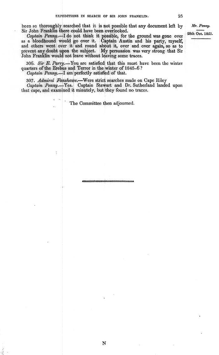 Arctic Blue Books: taylor 1852a, page 25