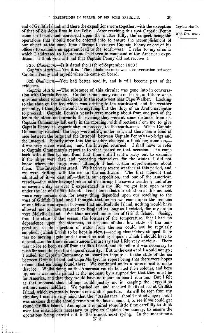 Arctic Blue Books: taylor 1852a, page 29