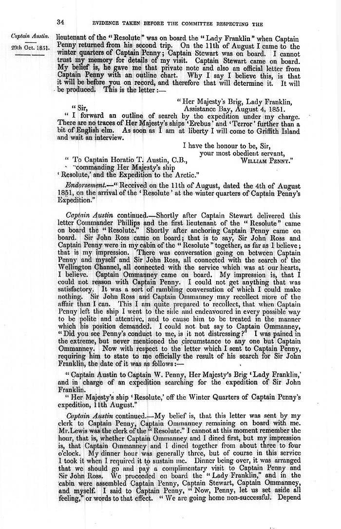 Arctic Blue Books: taylor 1852a, page 34