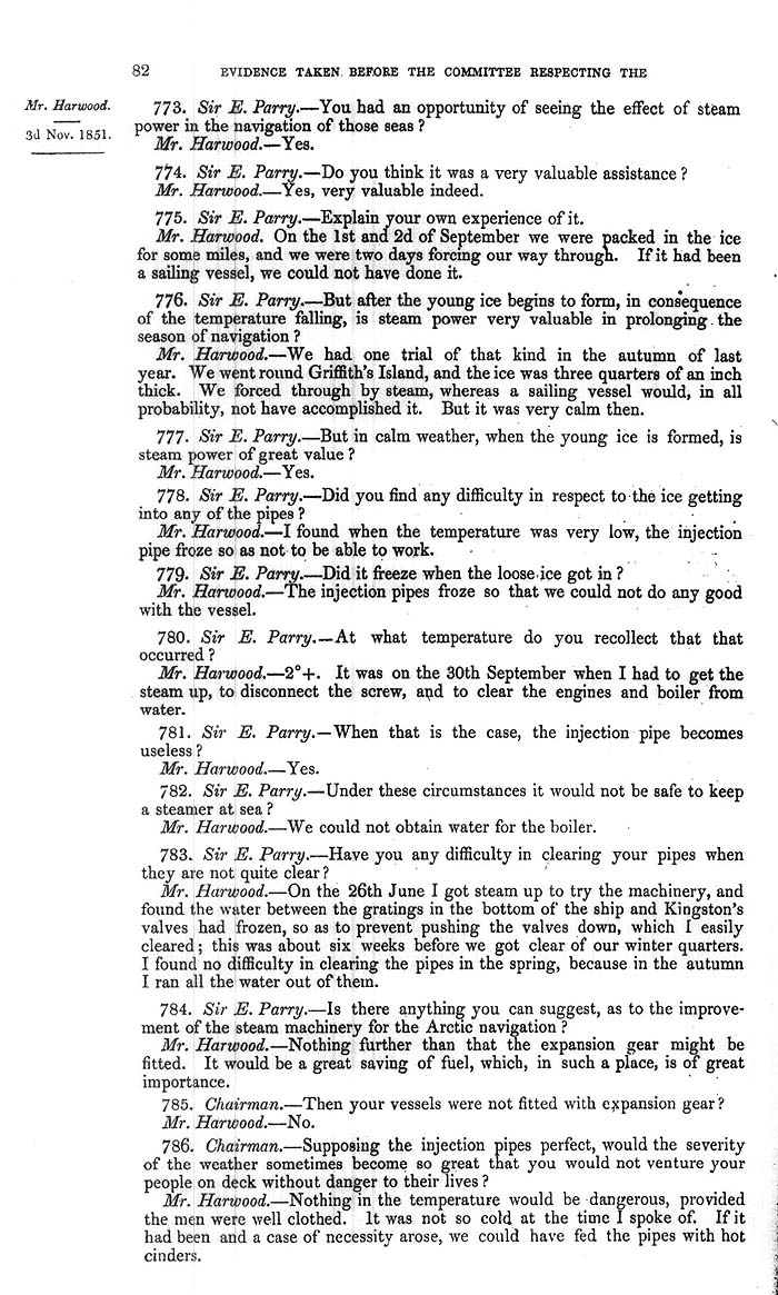 Arctic Blue Books: taylor 1852a, page 82