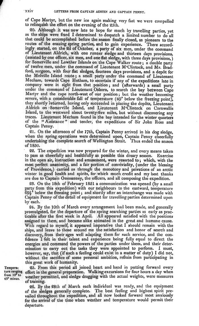 Arctic Blue Books: taylor 1852a, page xxiv