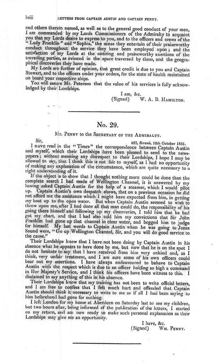 Arctic Blue Books: taylor 1852a, page lviii