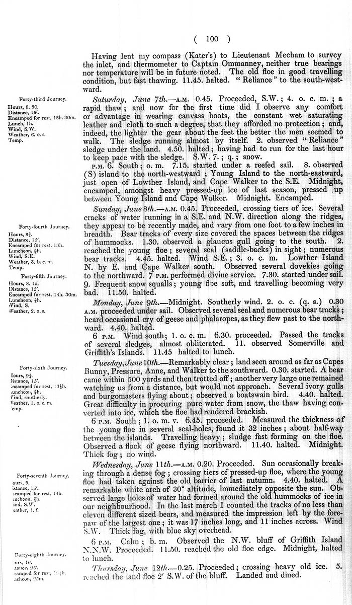 Arctic Blue Books: taylor 1852b, page 100