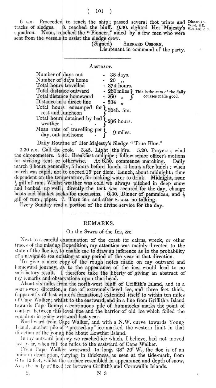 Arctic Blue Books: taylor 1852b, page 101