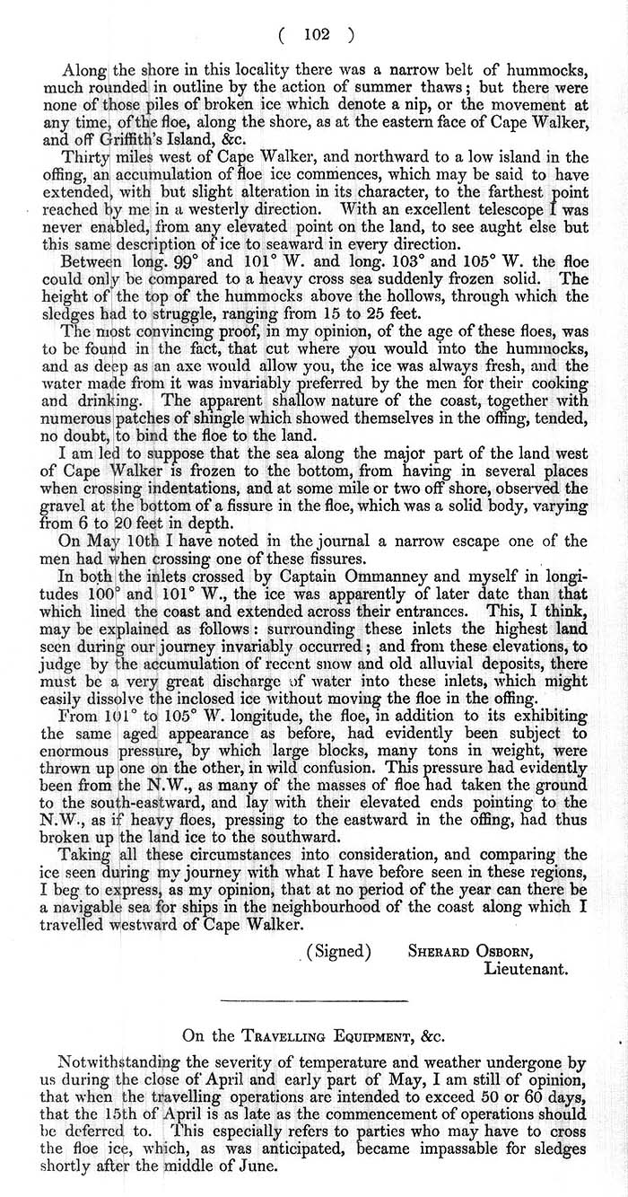 Arctic Blue Books: taylor 1852b, page 102