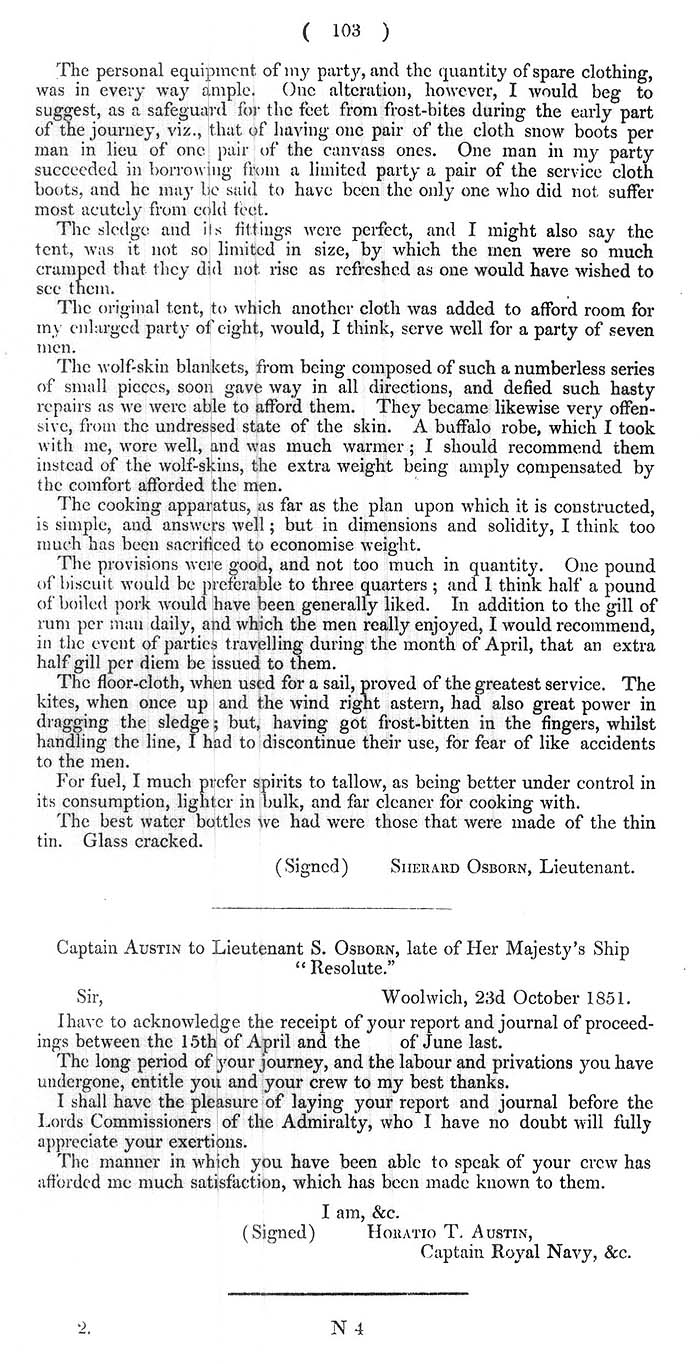 Arctic Blue Books: taylor 1852b, page 103
