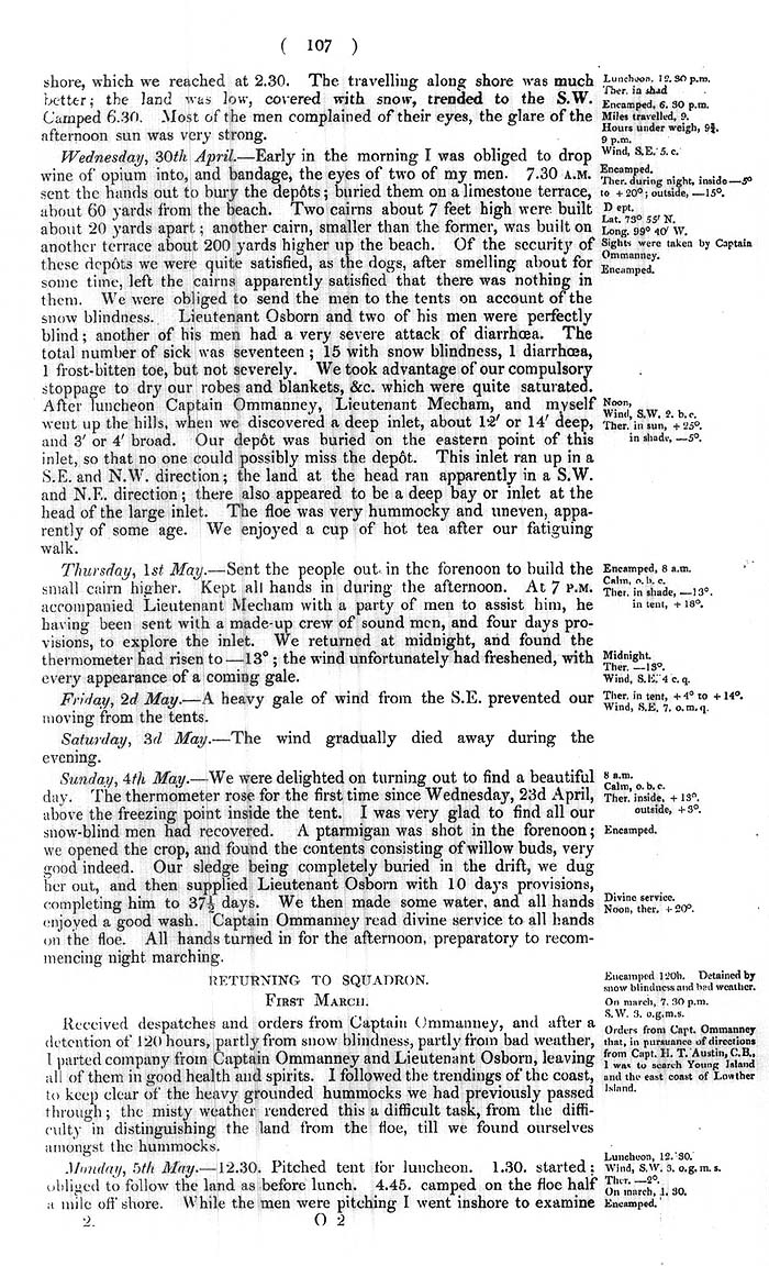 Arctic Blue Books: taylor 1852b, page 107