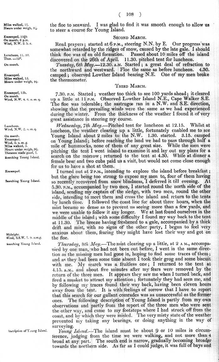 Arctic Blue Books: taylor 1852b, page 108