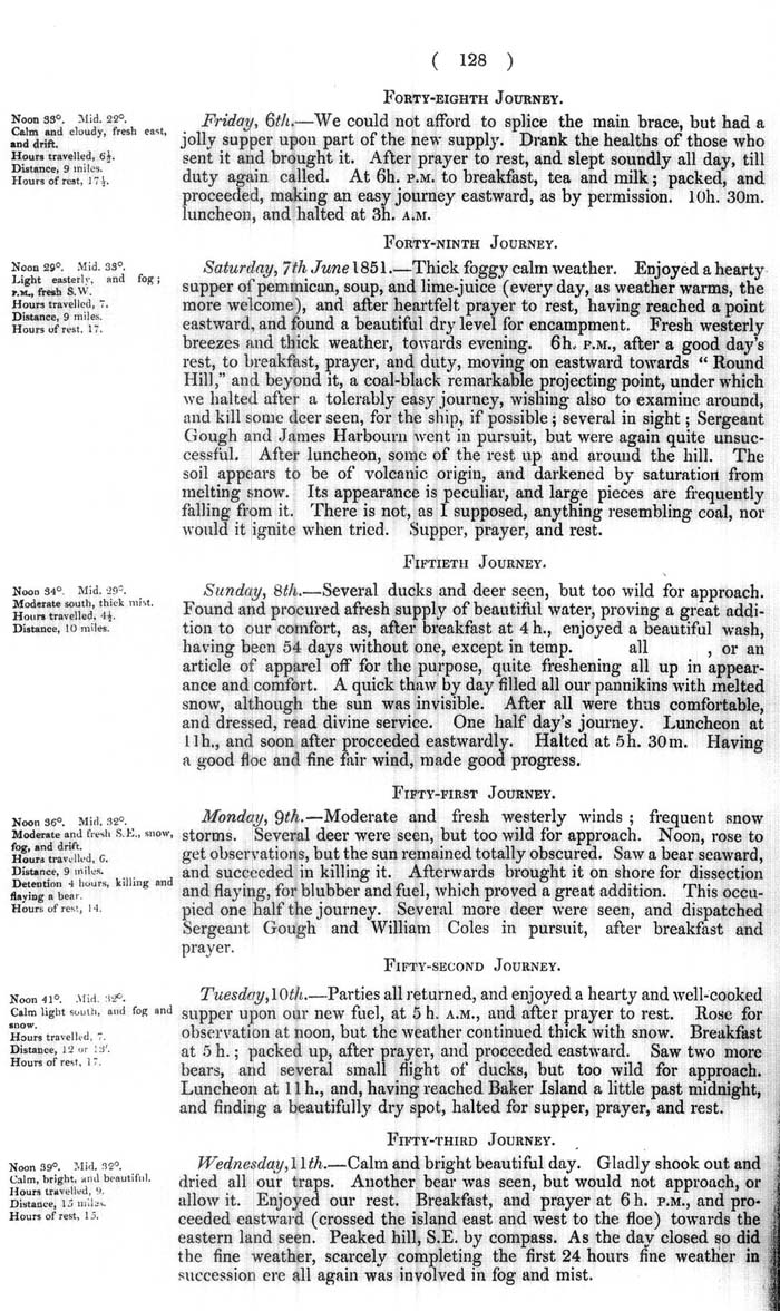 Arctic Blue Books: taylor 1852b, page 128