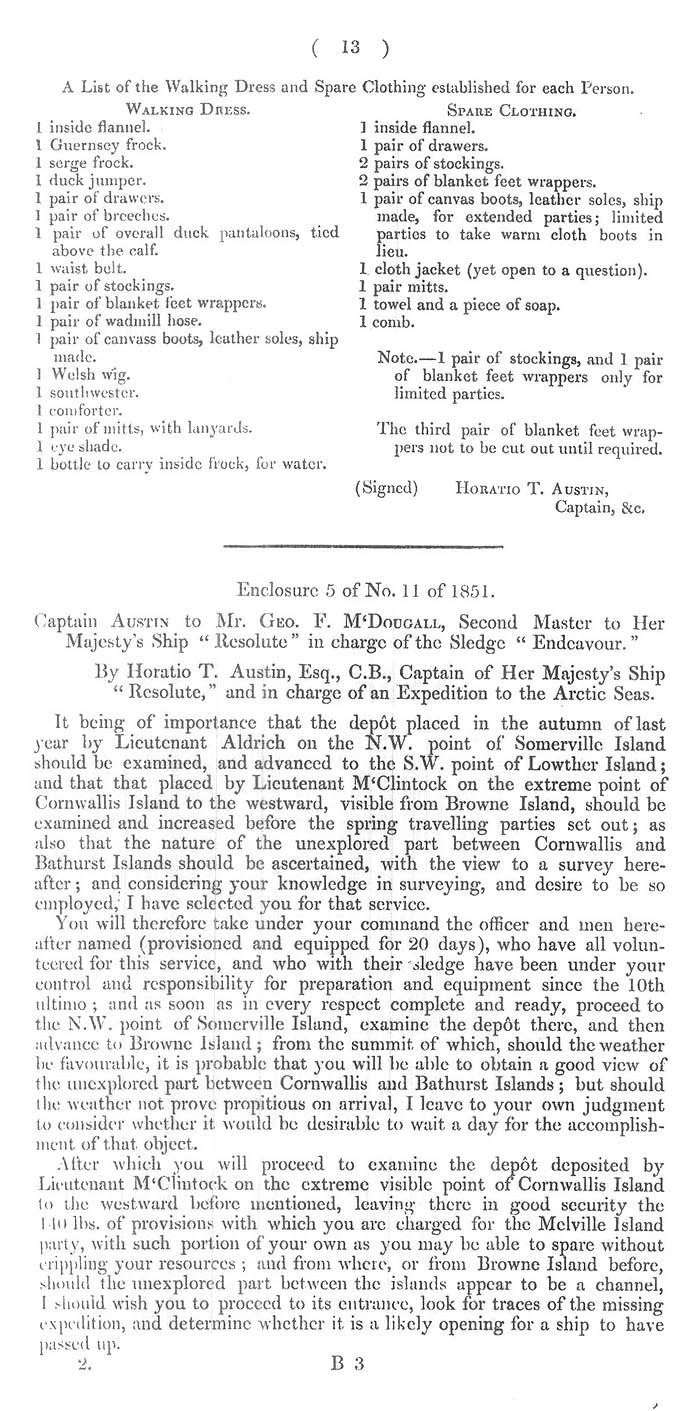 Arctic Blue Books: taylor 1852b, page 13