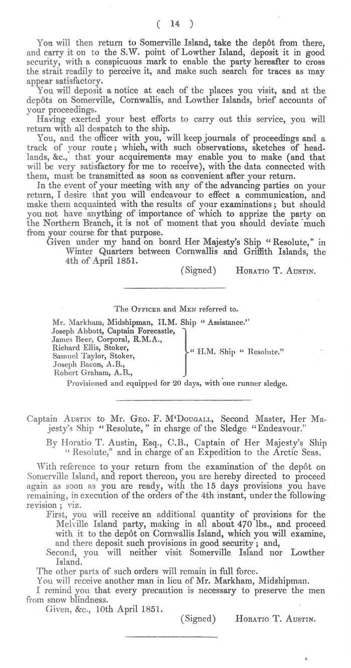 Arctic Blue Books: taylor 1852b, page 14
