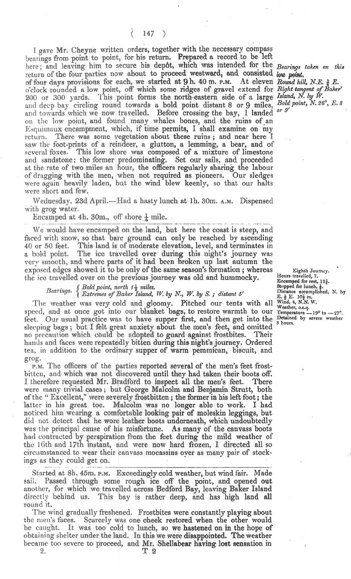 Arctic Blue Books: taylor 1852b, page 147