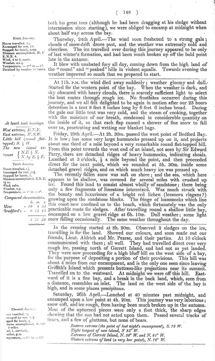 Arctic Blue Books: taylor 1852b, page 148
