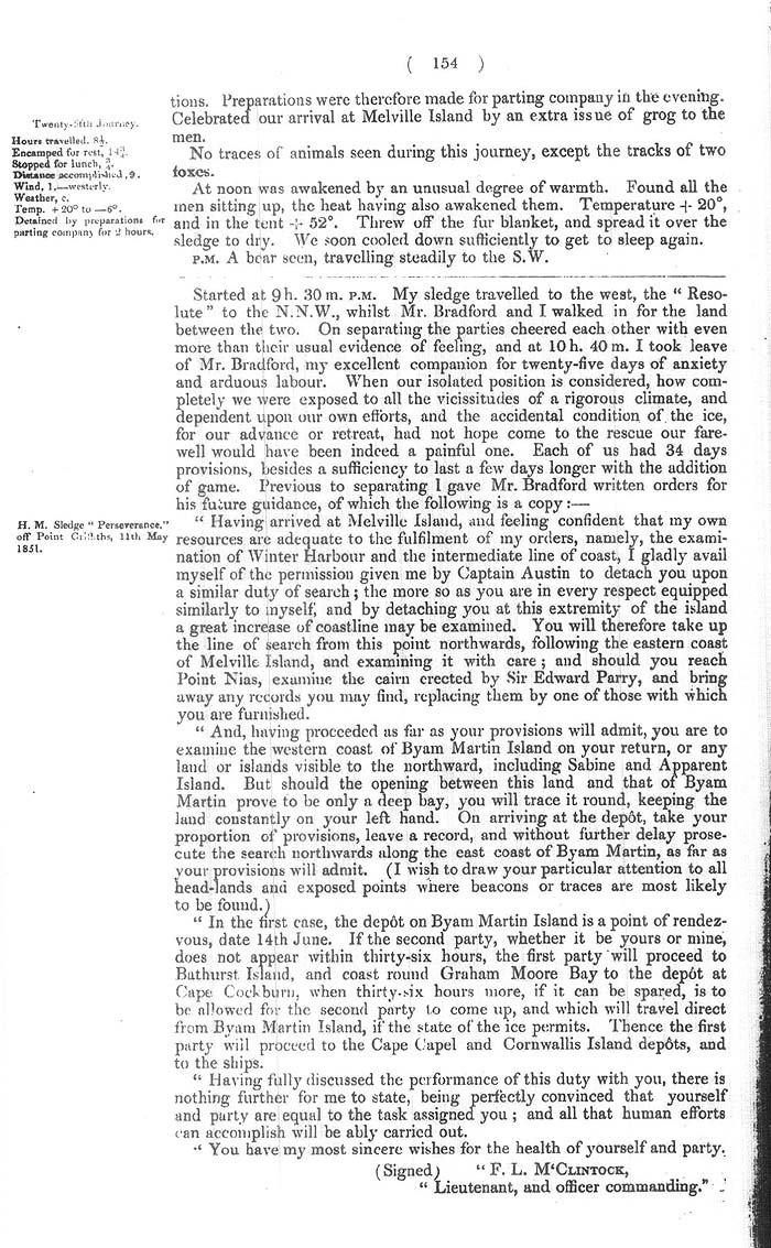 Arctic Blue Books: taylor 1852b, page 154