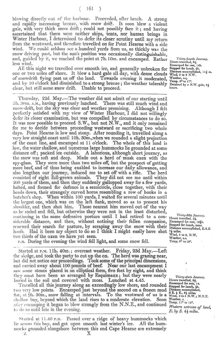 Arctic Blue Books: taylor 1852b, page 161