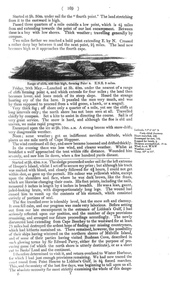 Arctic Blue Books: taylor 1852b, page 169