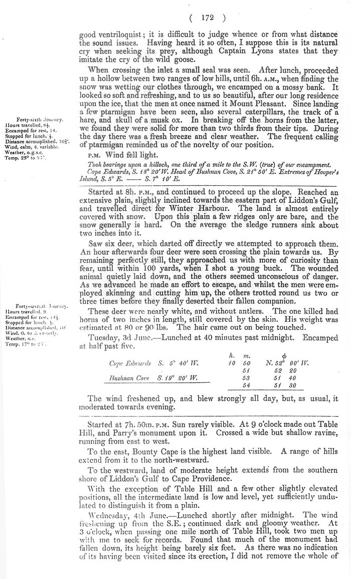 Arctic Blue Books: taylor 1852b, page 172