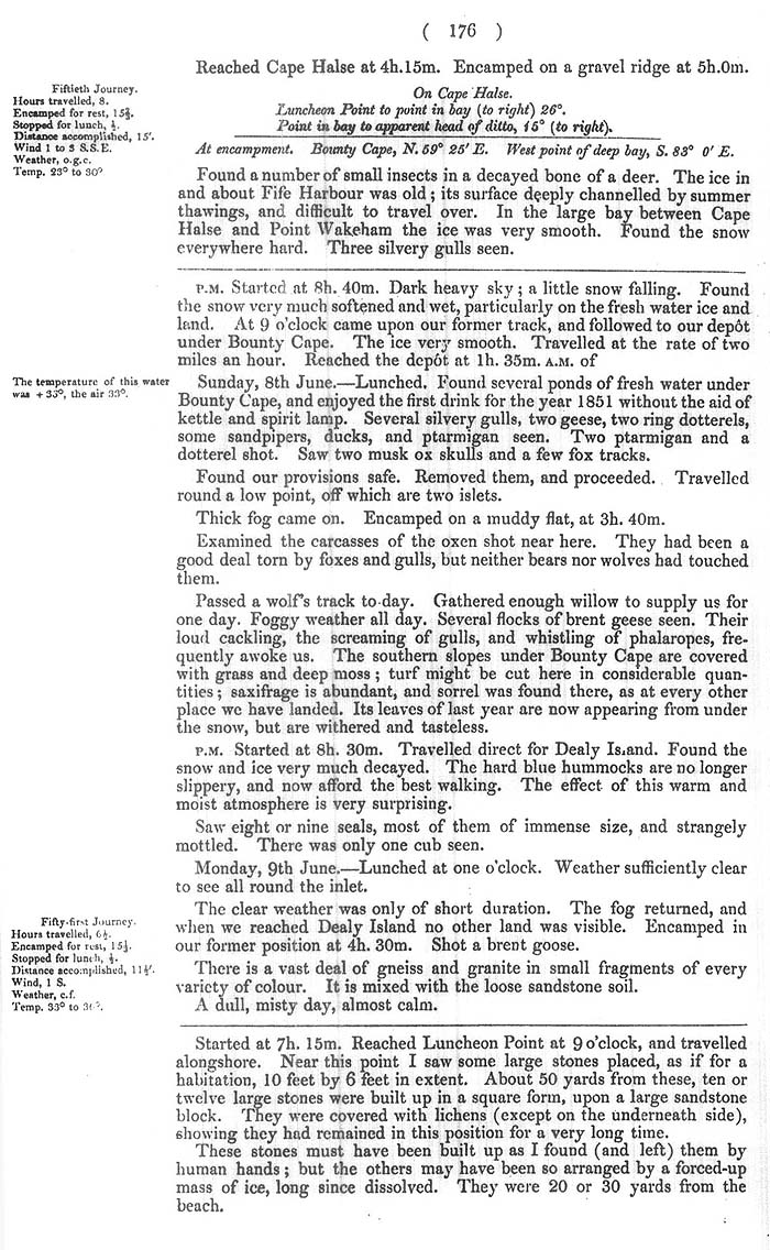 Arctic Blue Books: taylor 1852b, page 176