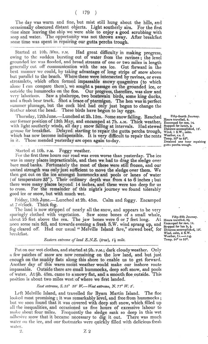 Arctic Blue Books: taylor 1852b, page 179