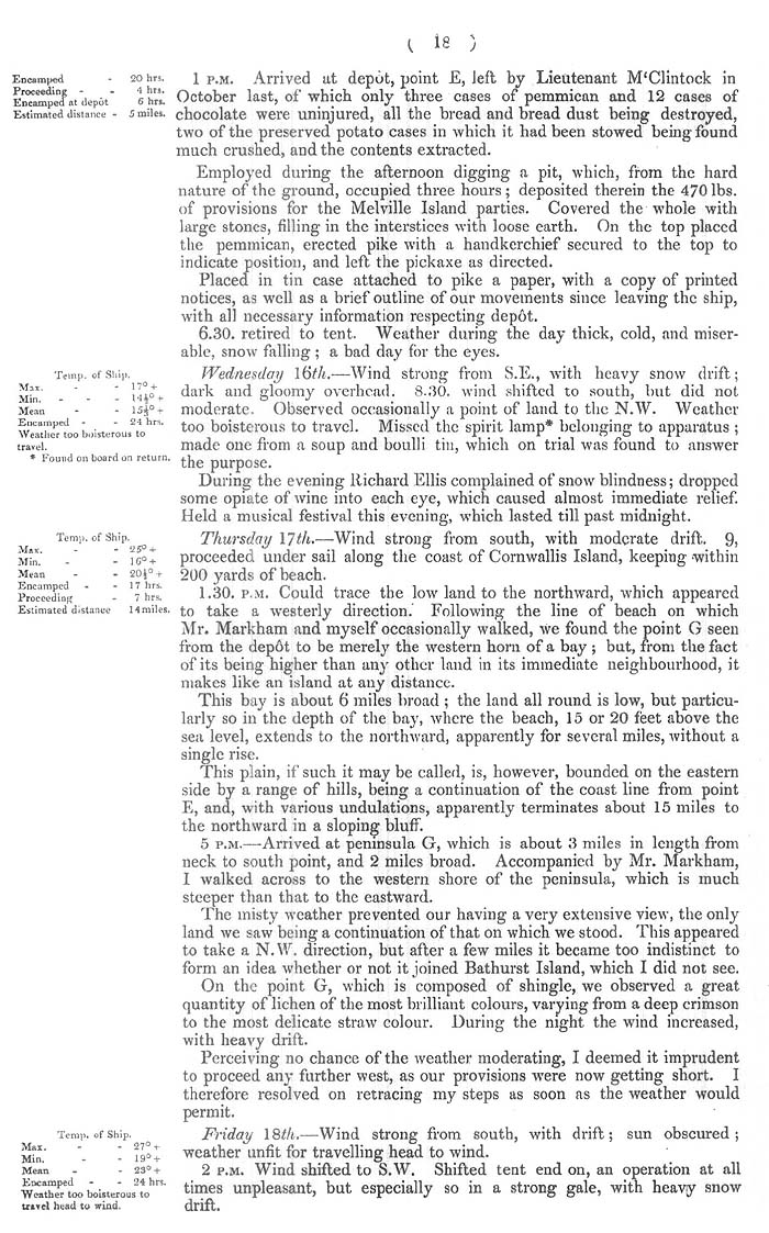 Arctic Blue Books: taylor 1852b, page 18