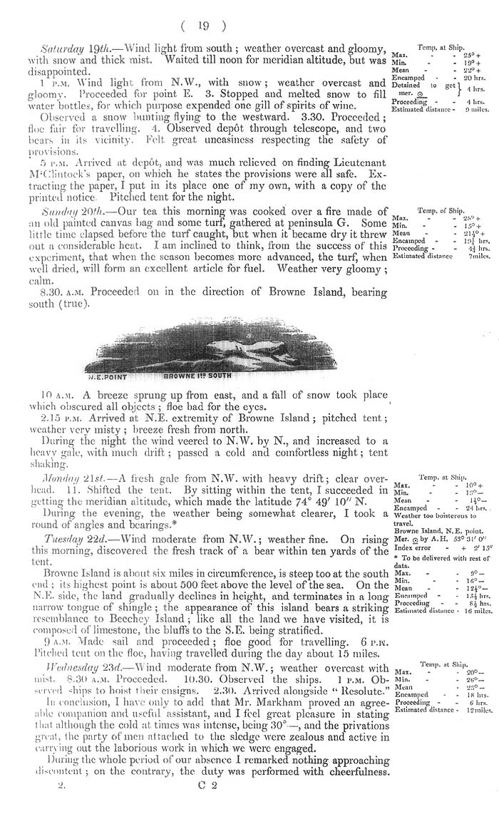 Arctic Blue Books: taylor 1852b, page 19