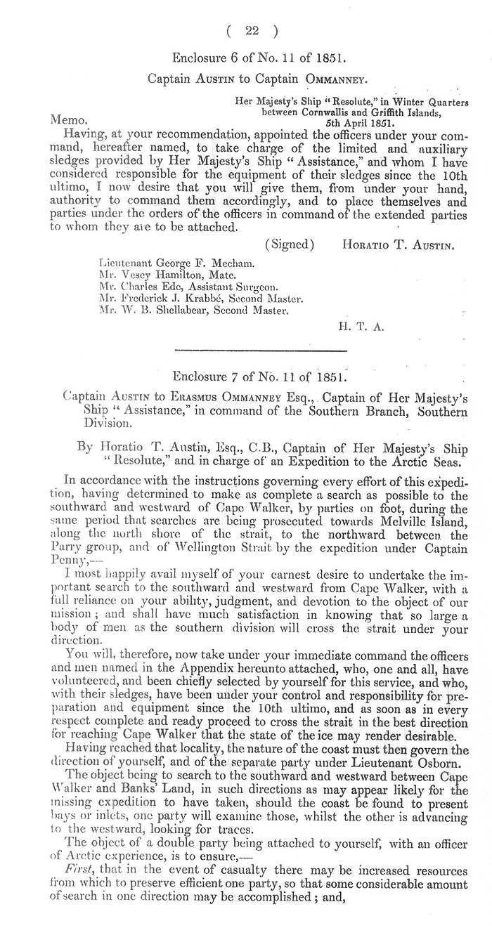 Arctic Blue Books: taylor 1852b, page 22