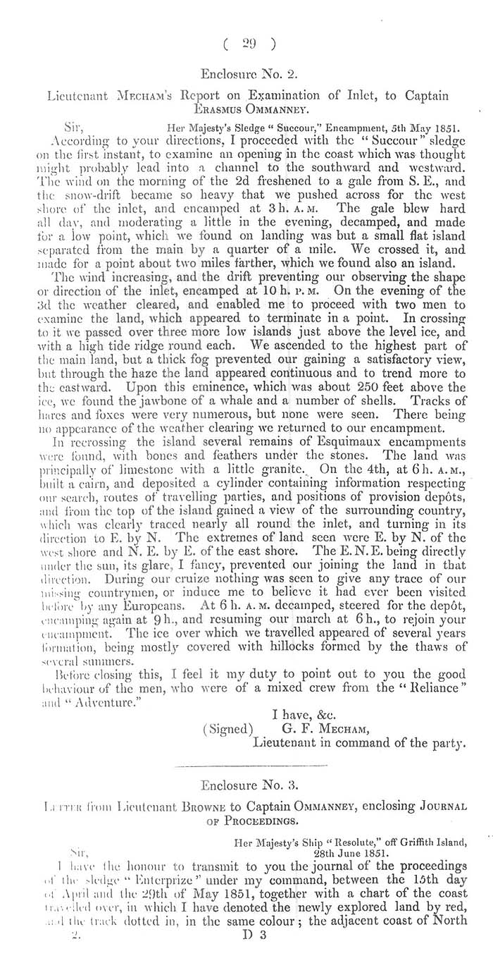 Arctic Blue Books: taylor 1852b, page 29