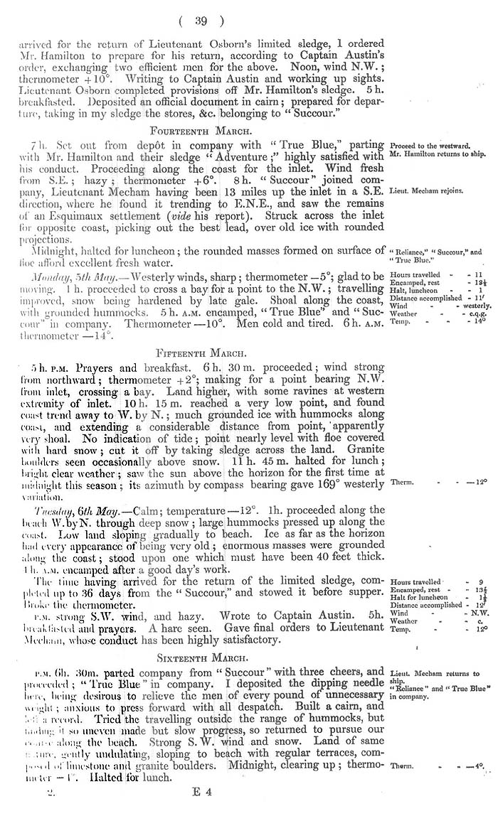 Arctic Blue Books: taylor 1852b, page 39