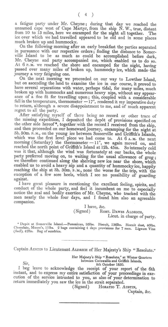 Arctic Blue Books: taylor 1852b, page 4
