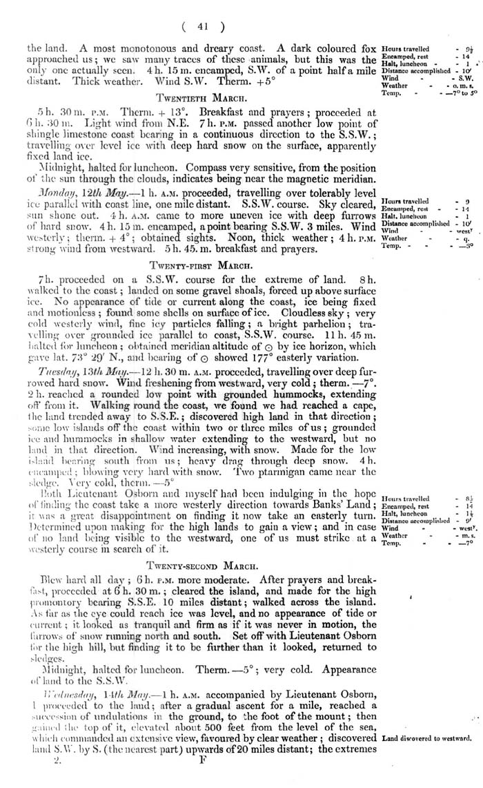 Arctic Blue Books: taylor 1852b, page 41
