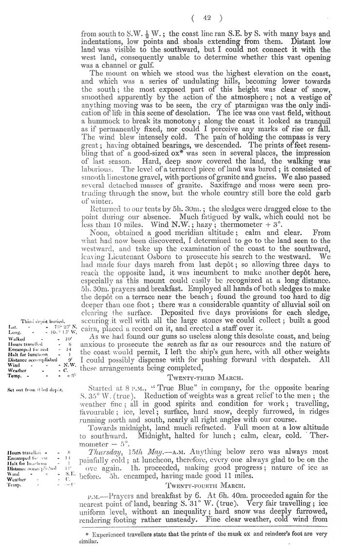 Arctic Blue Books: taylor 1852b, page 42