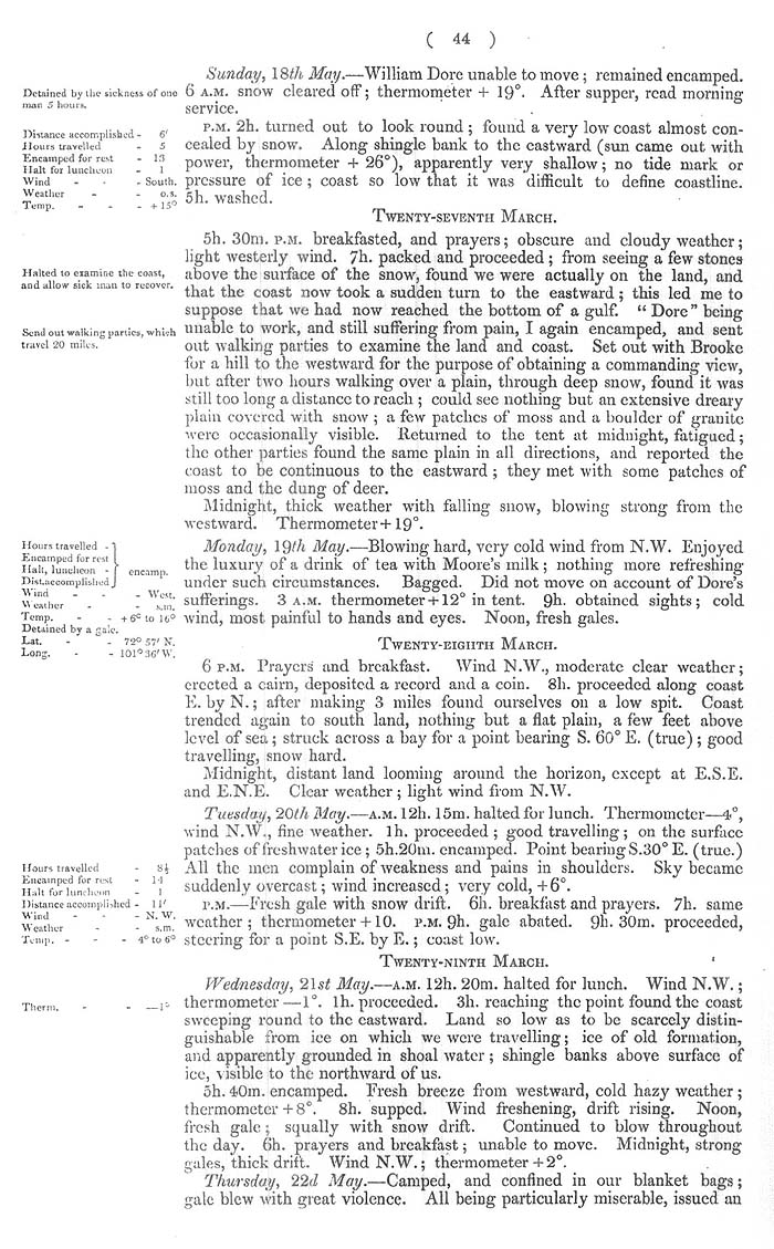 Arctic Blue Books: taylor 1852b, page 44