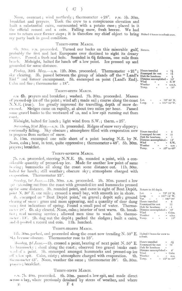 Arctic Blue Books: taylor 1852b, page 47