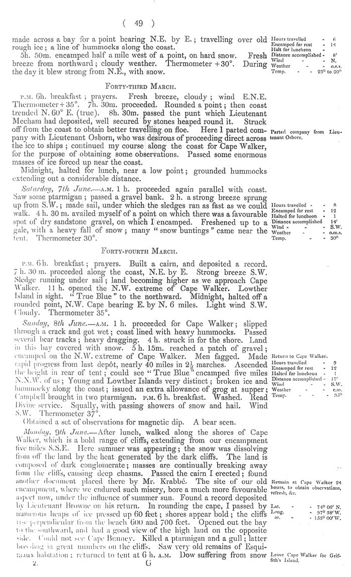Arctic Blue Books: taylor 1852b, page 49