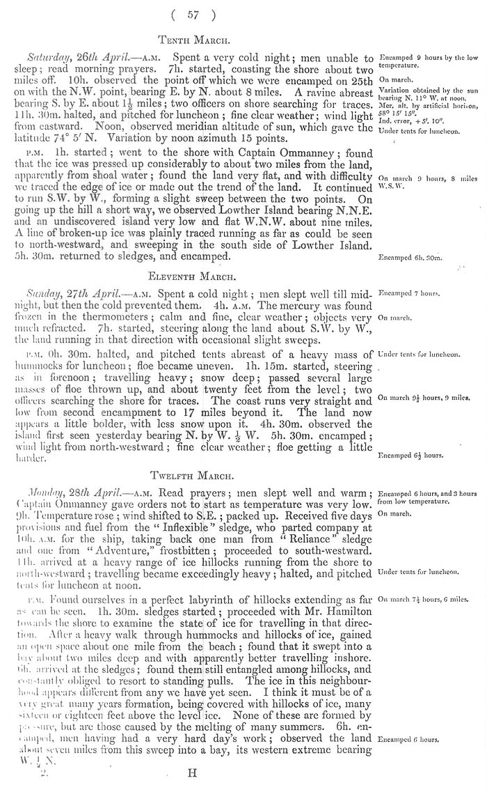 Arctic Blue Books: taylor 1852b, page 57