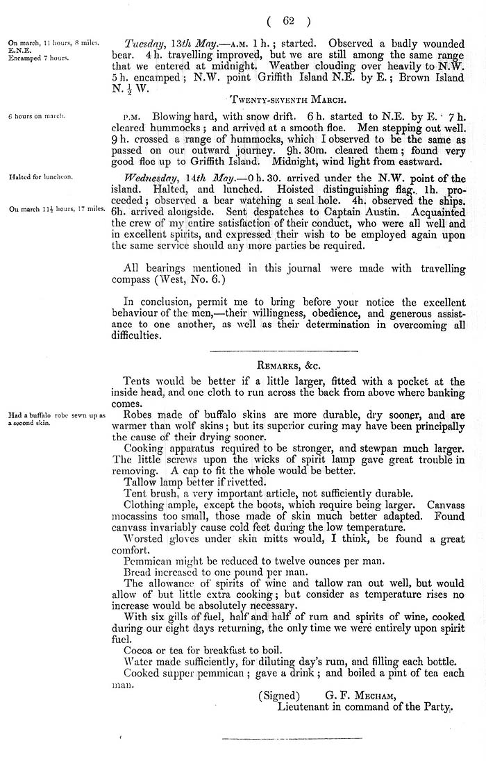 Arctic Blue Books: taylor 1852b, page 62
