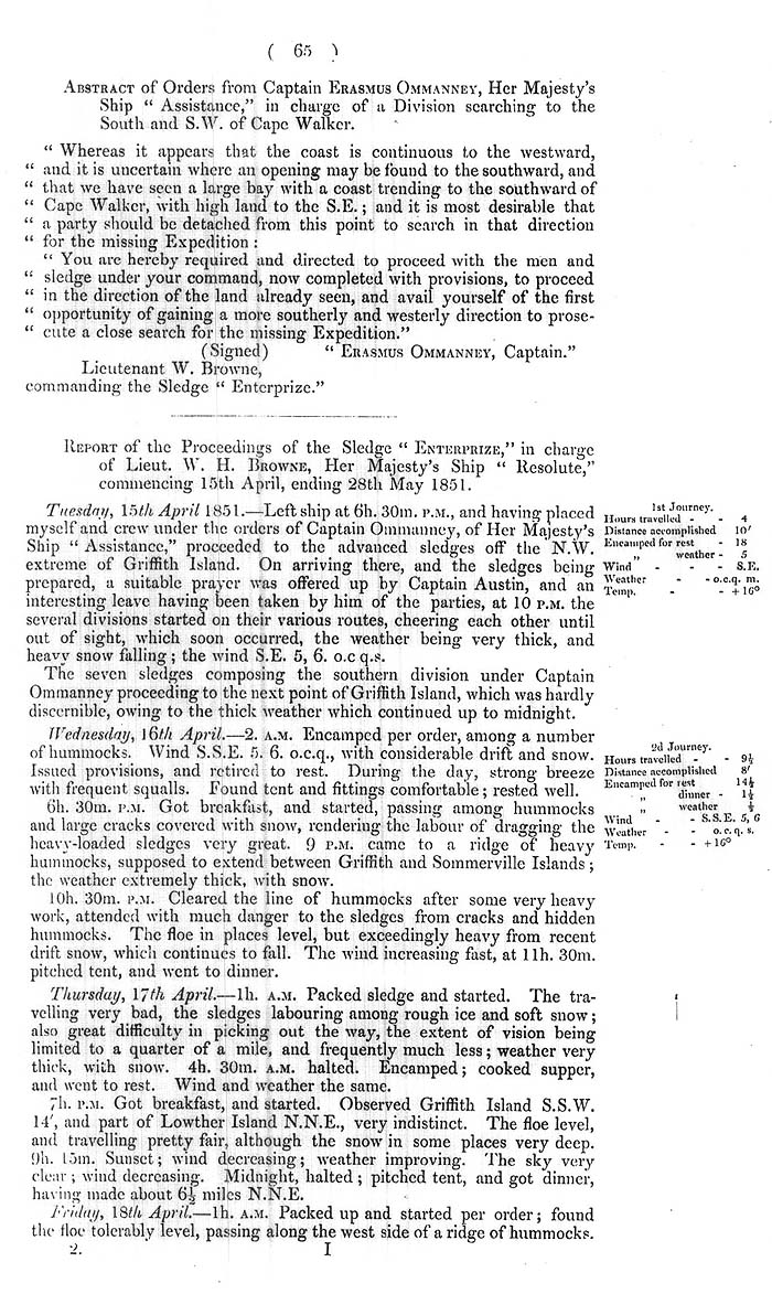 Arctic Blue Books: taylor 1852b, page 65