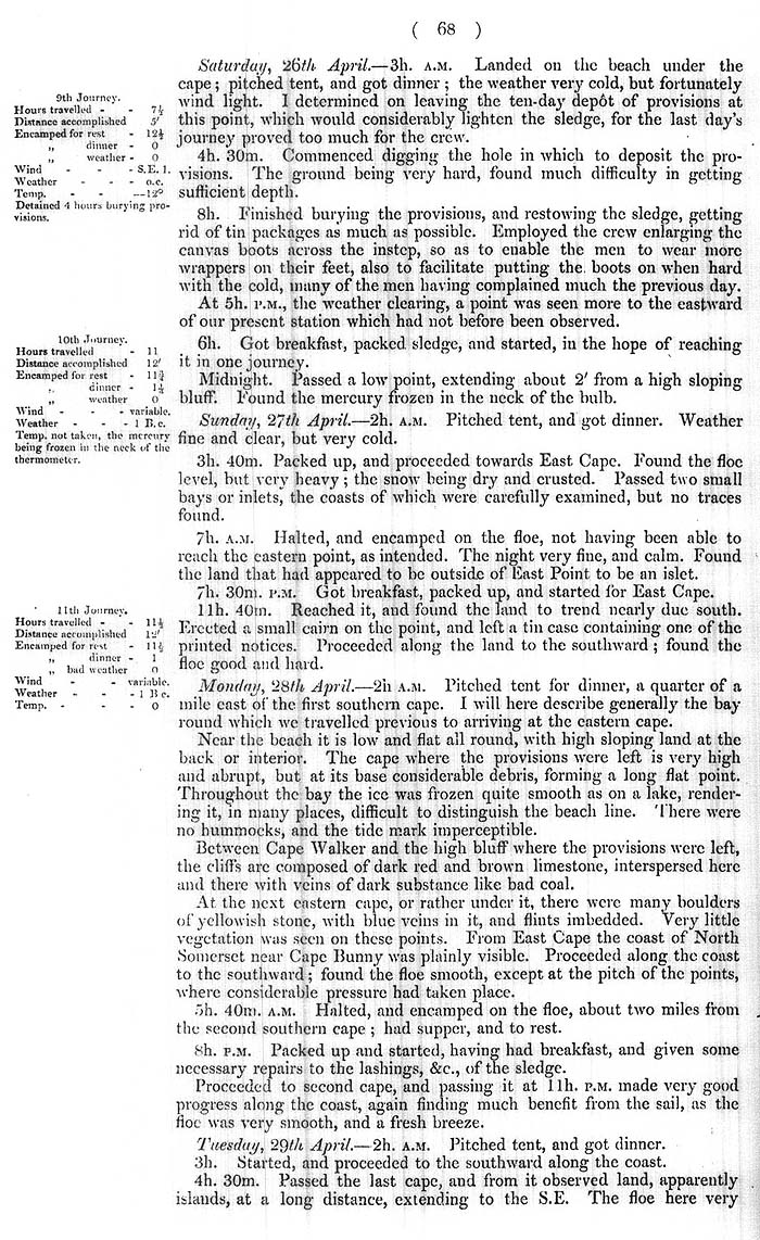 Arctic Blue Books: taylor 1852b, page 68
