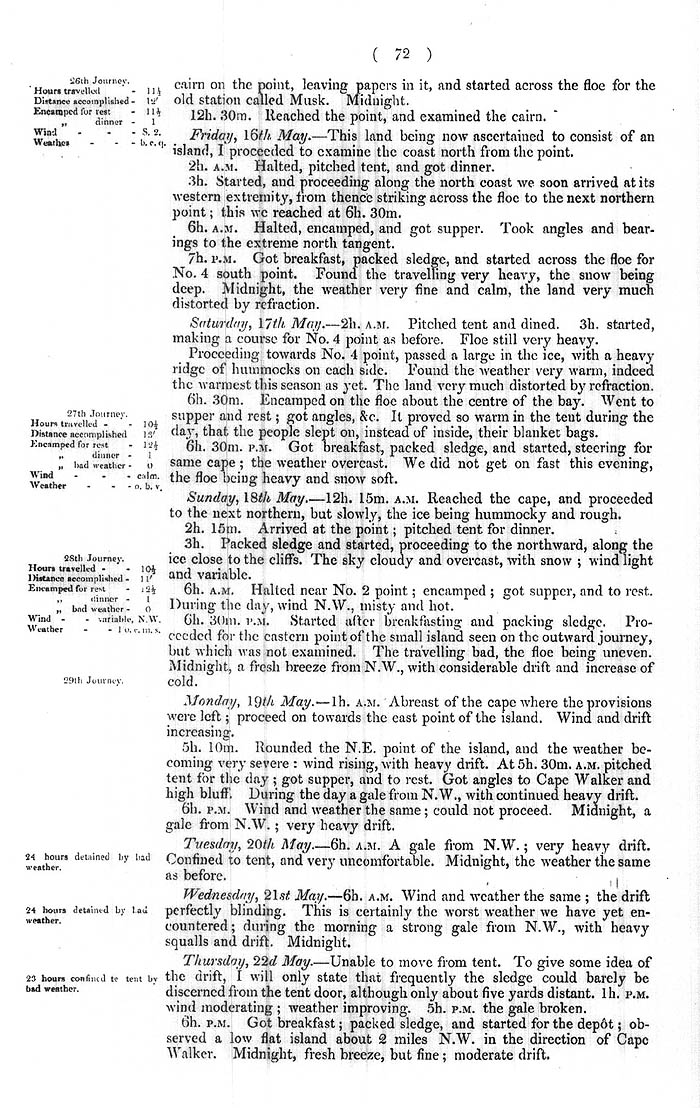 Arctic Blue Books: taylor 1852b, page 72