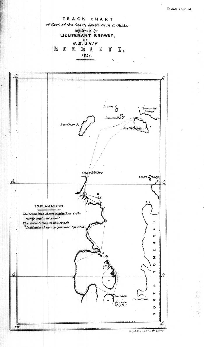 Arctic Blue Books: taylor 1852b, page 74a