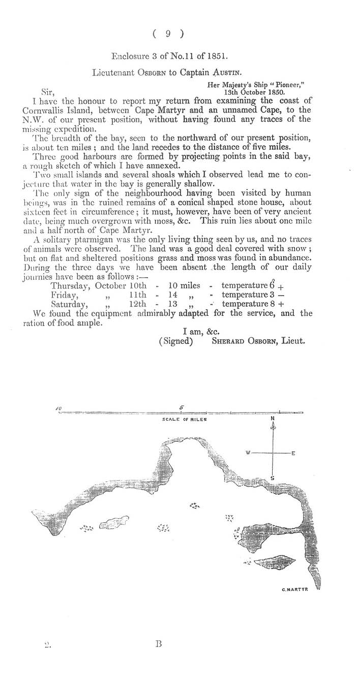 Arctic Blue Books: taylor 1852b, page 9