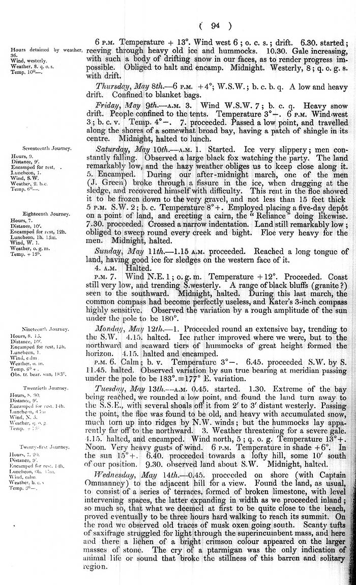 Arctic Blue Books: taylor 1852b, page 94