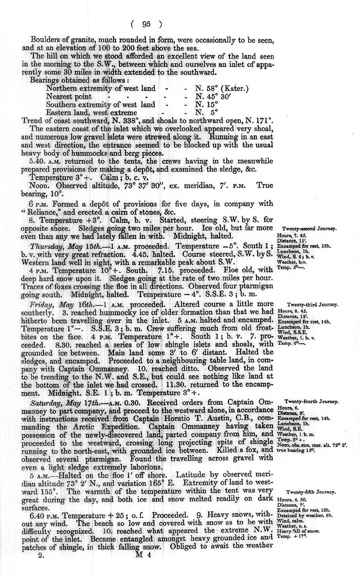 Arctic Blue Books: taylor 1852b, page 95