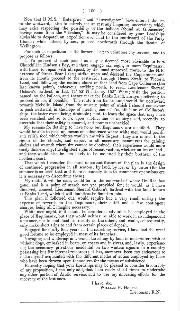 Arctic Blue Books: taylor 1852c, page 100