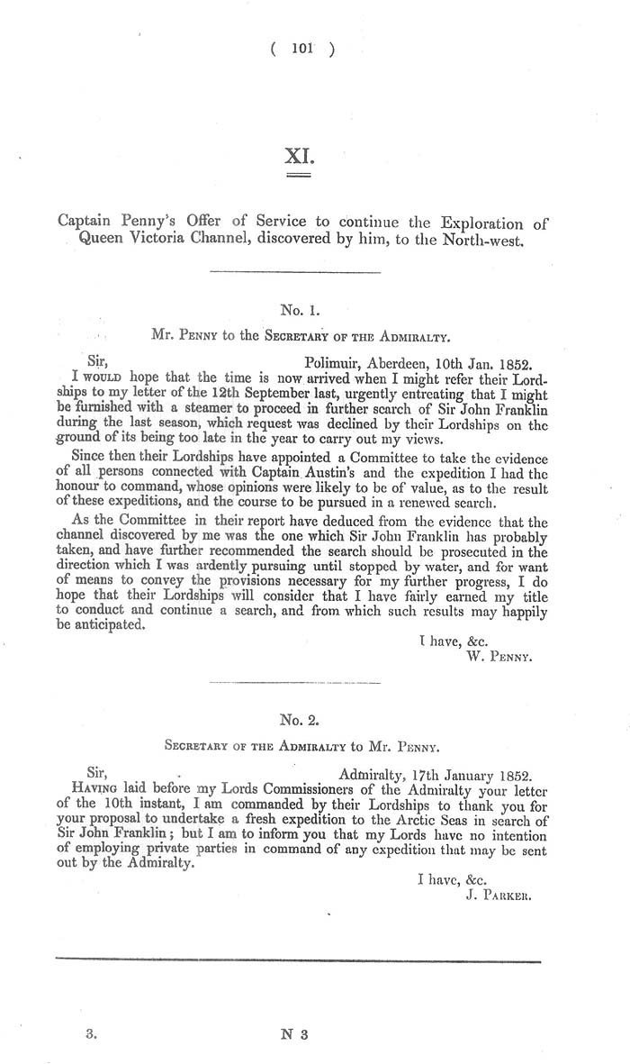 Arctic Blue Books: taylor 1852c, page 101